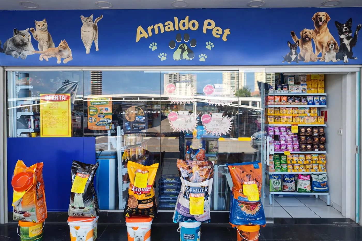 Fachada da Arnaldo Pet